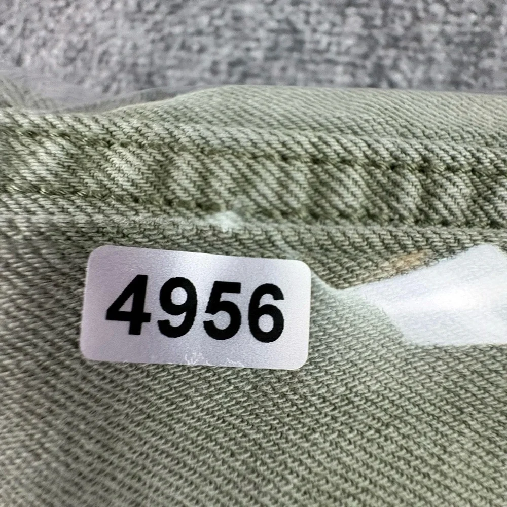 Banana Republic Vintage Straight Jeans Men's 32x32 Green Workwear Heritage